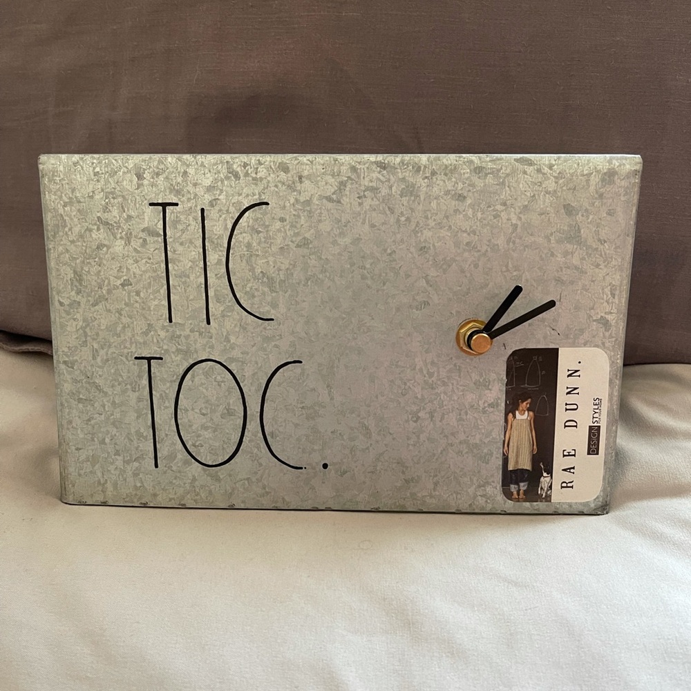 Rae Dunn - TIC TOK - clock
